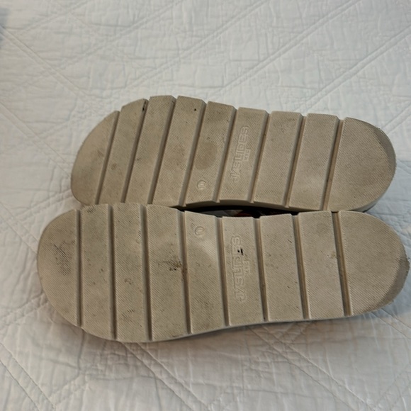 JSlides Blakley Platform Sandel Nude Snake